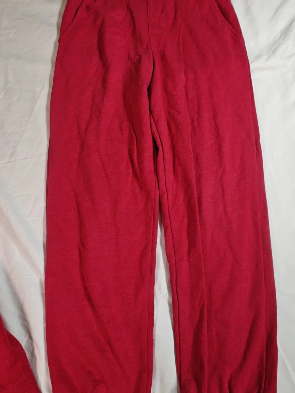 OshKosh B'gosh Bright Red Zip-Up Hoodie with Hood And Pants